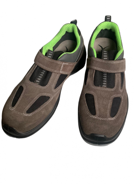 Vogel 1100 S1 Süet Yeşil Yazlık Kompozit Burunlu İş Ayakkabısı 